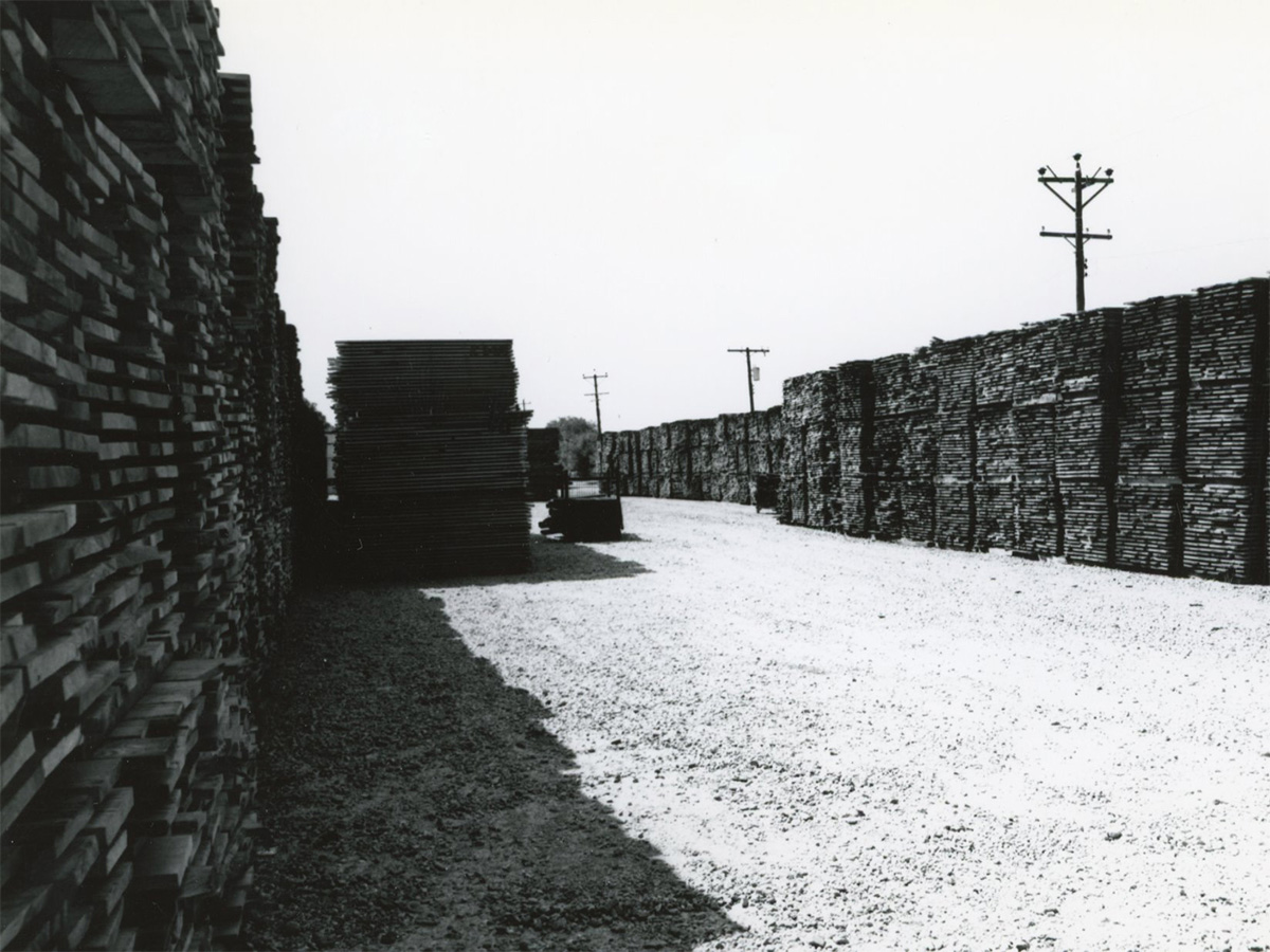 Kilns and lumber... in 1979-1985